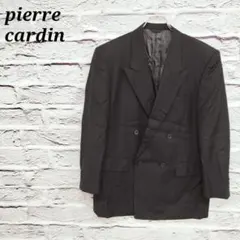 R3372//ピエールカルダン テーラードジャケット ダブル ウール ブラック