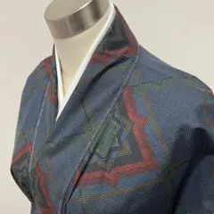 KL2660 大島紬 身丈162cm 着物 正絹