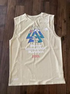 the north face 湘南国際マラソン ノースリーブシャツ L