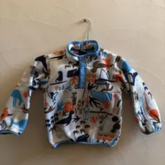 patagonia フリースジャケット 3T 動物柄
