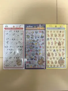 【正規品】ディズニー ボンボンドロップシールミニ3枚セット