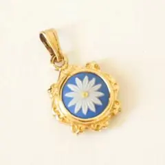 ウェッジウッド デイジー ジャスパー ペンダントトップ チャーム