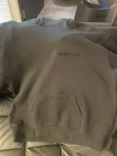 ESSENTIALS FEAR OF GOD ブラック フーディー