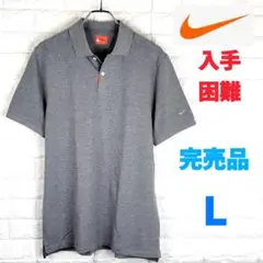 ♦最終値下♦ナイキ NIKE オレンジタグ ポロシャツ L グレー 半袖のサムネイル