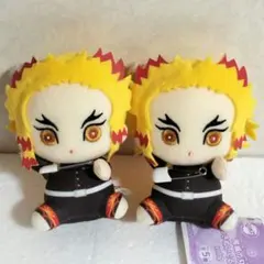 鬼滅の刃 くっつきぬいぐるみバッジ 煉獄杏寿郎 vol.2