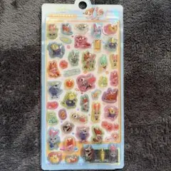 ズートピア 立体シール ぷくぷくシール 3Dシール ドロップシール