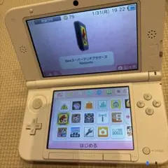 ジャンク　任天堂　3DS LL ホワイト