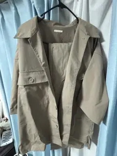 GU ベージュ　セットアップ