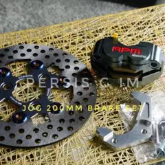 ★JOG 4ポットキャリパーフルセット サポート ディスク ラジアル RPM★ ☆JOG 4ポットキャリパーフルセット サポート ディスク ラジアル