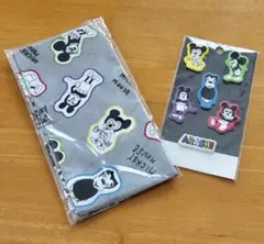 嵐 展覧会 ディズニーコラボ グッズ　ハンカチ　ステッカー