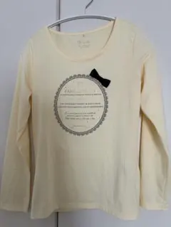 GLACIER 長袖 カットソー クリーム M