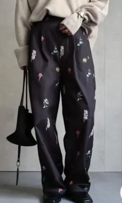 レディース ワイドパンツ