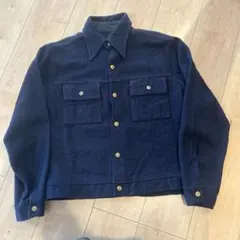 Sears ネイビー ジャケット M ビンテージ　ストア系