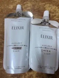 ELIXIR リフトモイスト つめかえ用 化粧水 乳液 セット - メルカリ