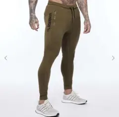 4枚目確認VANQUISH ジョガーパンツ カーキ Sサイズ