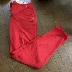 MASTER BUNNY EDITION パンツ レッド サイズ1
