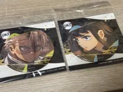 早い者勝ち‼️ 鬼滅の刃 箔押し缶バッジ 不死川実弥 時透無一郎