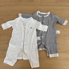 【値下げ】UNIQLO カバーオール　2枚セット