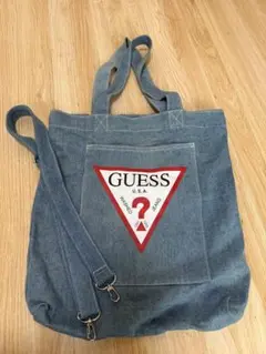 GUESS デニム　トートバッグ　ゲスのサムネイル
