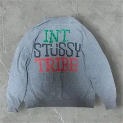 【希少・USA製】ステューシー スウェット 紺タグ 90s INT. TRIBE