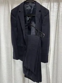 【美品】スーツ 上下セット ネイビー　A4 SUIT SELECT