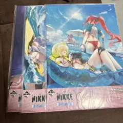 勝利の女神：NIKKE 이치방쿠지 G賞 クリアポスター 3種セット