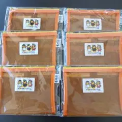 【新品】綾鷹オリジナルジンギスカンのジンくんフラットポーチ6個セット