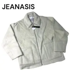 新品タグ付き ✨JEANASIS シャギー ZIP コート フリーサイズ