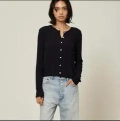 【タグ付き】SeaRoomlynn SHEER RIB 2WAYカーディガンのサムネイル