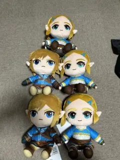 ゼルダの伝説 ティアーズオブザキングダム リンク ゼルダ Lぬいぐるみ セット