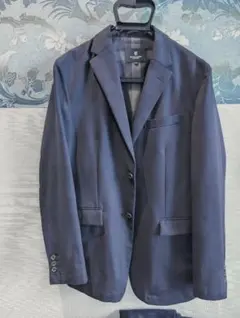 クレストブリッジ ブラックレーベル ネイビー ビジネスジャケット