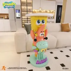 スポンジボブ　イカルゴ　パトリック君 特大インテリア フィギュア　置き物