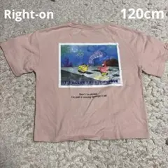 Right-on スポンジボブ　Tシャツ　120cmのサムネイル