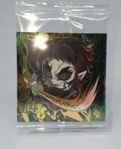 鬼滅の刃 にふぉるめーしょん ディフォルメシール ウエハース 極レア 獪岳