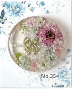 レジンヘアゴム 大きめ ドライフラワー No.425 - メルカリ