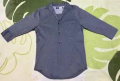 Mサイズ 七分袖・長袖カットソー ボタン付き　メンズ　シャツ