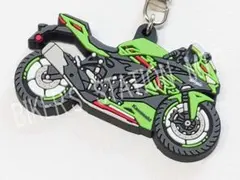 送料込　KAWASAKI　カワサキ　ラバーキーホルダー　Ninja　ZX-4RRのサムネイル