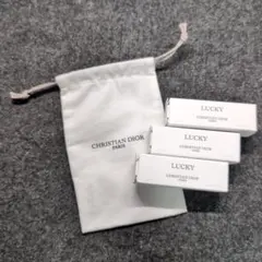 メゾンクリスチャンディオール フレグランス ラッキー 1.2ml 3個 巾着付き