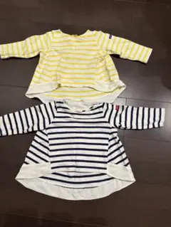 【女の子用】moujonjon2枚セット80サイズ