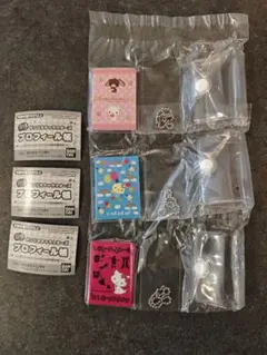 カプセルトイセット 3個入り サンリオ　プロフィール帳