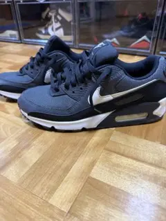 NIKE ナイキ エアマックス90 ウィメンズ Black/Whiteのサムネイル