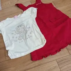 女の子110 Tシャツ スカートまとめ売り
