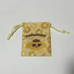 日焼け ポムポムプリン 巾着袋 サンリオ