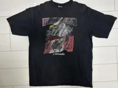 カナダ製90s《ハーレーダビッドソン》片面プリントTシャツ/メンズL
