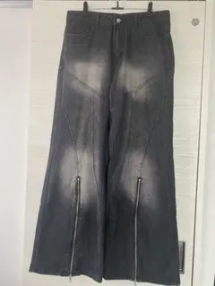 ROMWE】メンズ 00s archive baggy pants denim - メルカリ