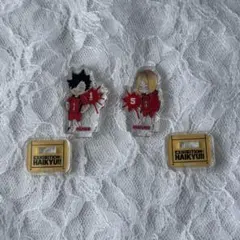 ハイキュー展 アクリルminiフィギュア 黒尾鉄朗 孤爪研磨　アクリルスタンドのサムネイル