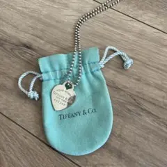 Tiffany & Co. シルバーハートネックレス