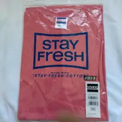 GOAT Tシャツ STAY FRESH Lサイズ ピンクのサムネイル