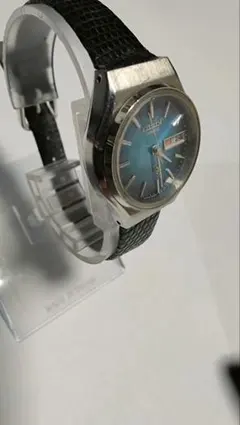 70s CITIZEN シチズン ネイビーブルーダイアル デイデイト 自動巻き 