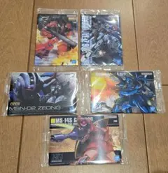 ガンプラパッケージアートグミ 5枚まとめ売り　セット